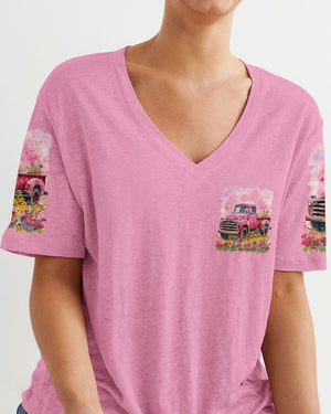 Jesus Take The Wheel Women's All Over Print Shirt - Tytd1902242