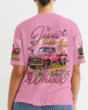 Jesus Take The Wheel Women's All Over Print Shirt - Tytd1902242