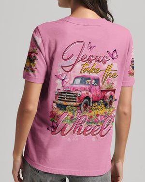 Jesus Take The Wheel Women's All Over Print Shirt - Tytd1902242