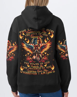 Wherever I Am God Is Women's All Over Print Shirt - Tytd1906244