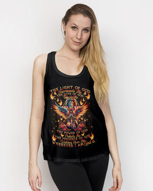 Wherever I Am God Is Women's All Over Print Shirt - Tytd1906244