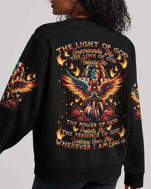 Wherever I Am God Is Women's All Over Print Shirt - Tytd1906244