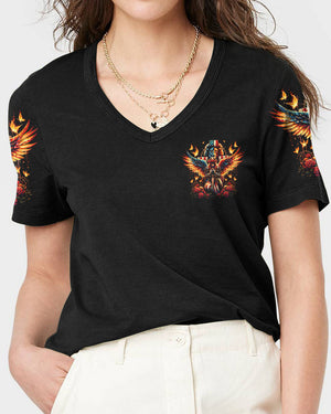 Wherever I Am God Is Women's All Over Print Shirt - Tytd1906244