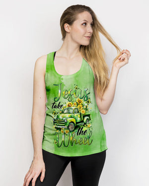 Jesus Take The Wheel Women's All Over Print Shirt - Tytd2001253