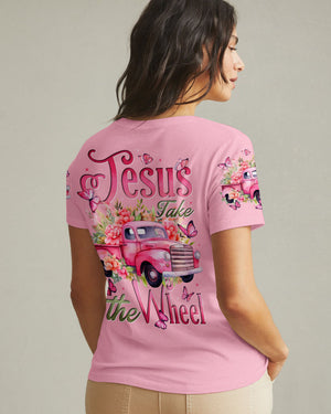 Jesus Take The Wheel Women's All Over Print Shirt - Tytd2002252