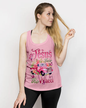 Jesus Take The Wheel Women's All Over Print Shirt - Tytd2002252
