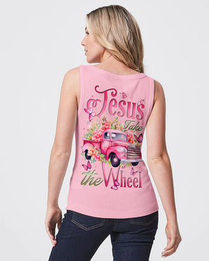 Jesus Take The Wheel Women's All Over Print Shirt - Tytd2002252