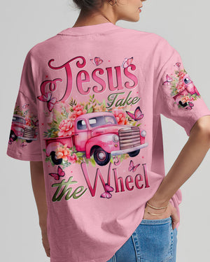 Jesus Take The Wheel Women's All Over Print Shirt - Tytd2002252