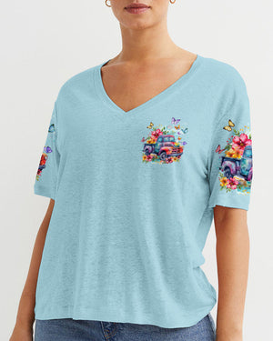 Jesus Take The Wheel Women's All Over Print Shirt - Tytd2003245