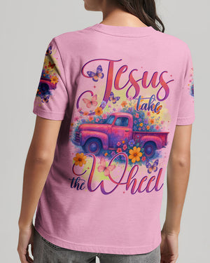 Jesus Take The Wheel Women's All Over Print Shirt - Tytd2005252