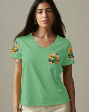 Jesus Take The Wheel Women's All Over Print Shirt - Tytd2011251