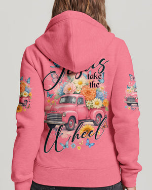 Jesus Take The Wheel Women's All Over Print Shirt - Tytd2011252