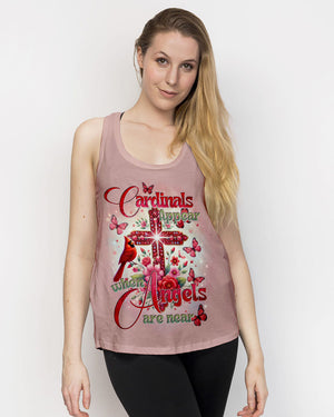 When Cardinals Appear Angels Are Near Women's All Over Print Shirt - Tytd2102251
