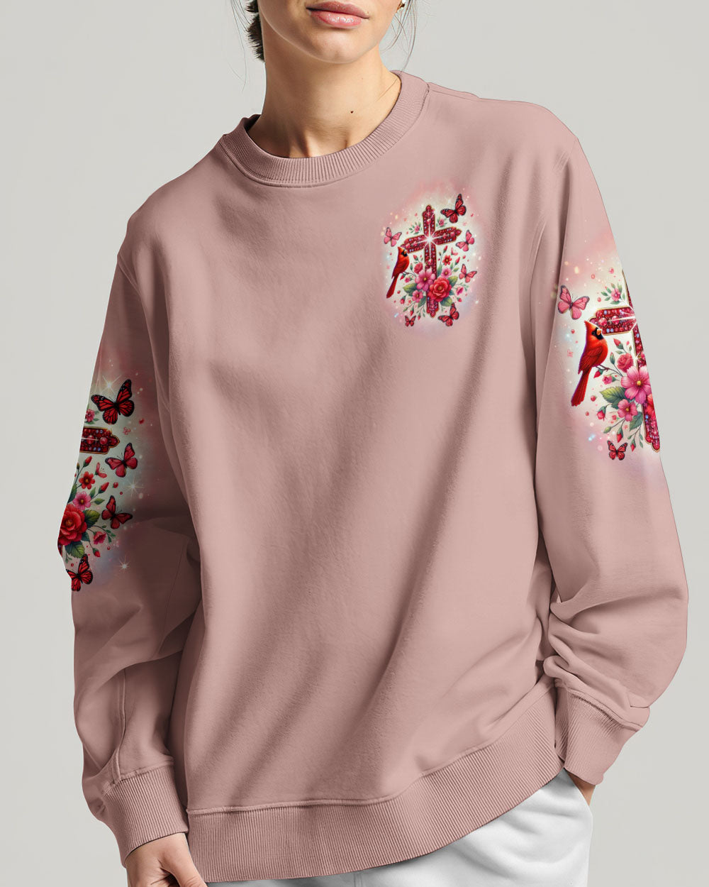 When Cardinals Appear Angels Are Near Women's All Over Print Shirt - Tytd2102251