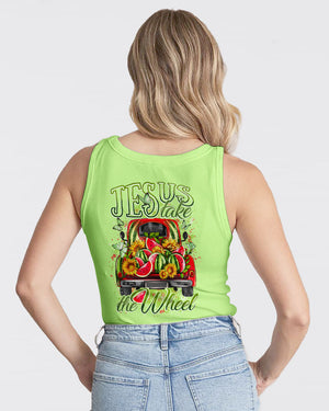 Jesus Take The Wheel Watermelon Women's All Over Print Shirt - Tytd2103243