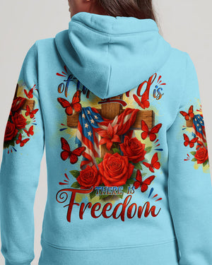 There Is Freedom Women's All Over Print Shirt - Tytd2105251