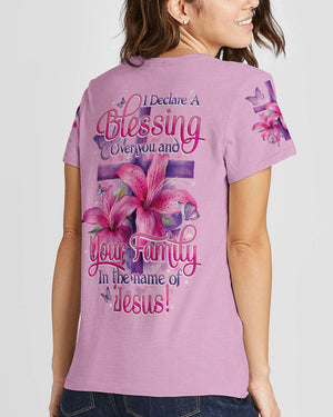 Blessing In The Name Of Jesus Women's All Over Print Shirt - Tytd2201242