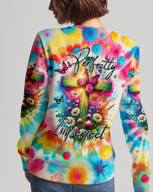 Perfectly Imperfect Tie Dye Women's All Over Print Shirt - Tytd2301243