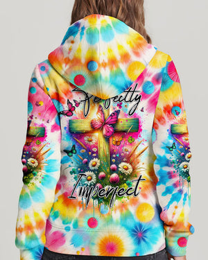 Perfectly Imperfect Tie Dye Women's All Over Print Shirt - Tytd2301243