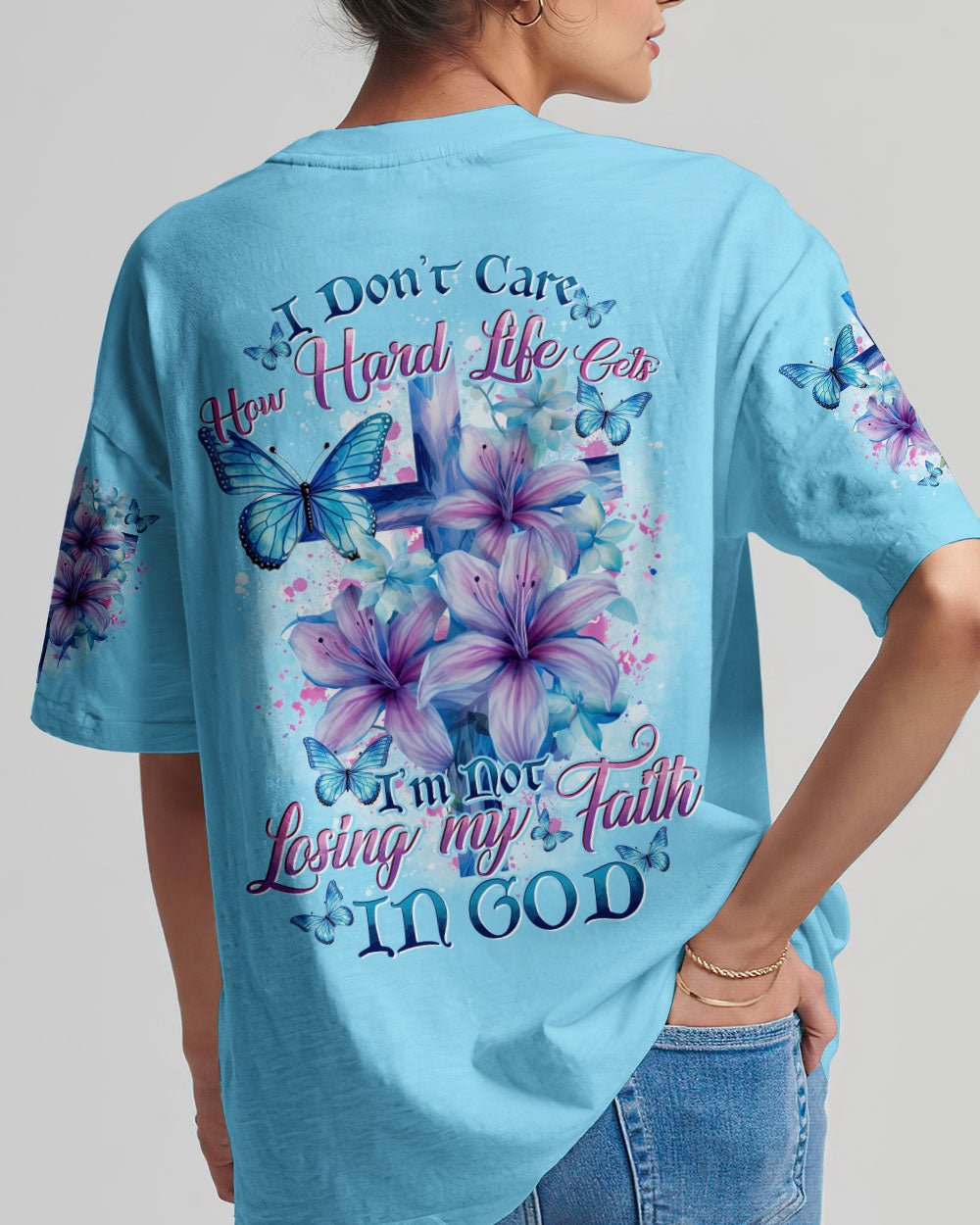 I'm Not Losing My Faith In God Women's All Over Print Shirt - Tytd2305243