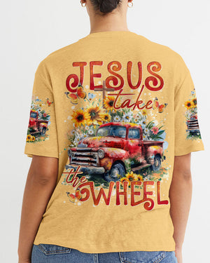 Jesus Take The Wheel Women's All Over Print Shirt - Tytd2307241