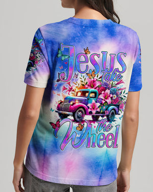 Jesus Take The Wheel Women's All Over Print Shirt - Tytd2407244