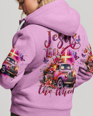 Jesus Take The Wheel Women's All Over Print Shirt - Tytd2411231