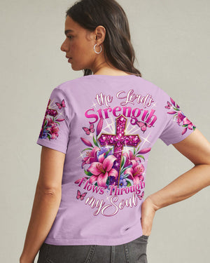 The Lord's Strength Flows Through My Soul Women's All Over Print Shirt - Tytd2502251