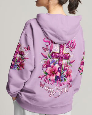 The Lord's Strength Flows Through My Soul Women's All Over Print Shirt - Tytd2502251