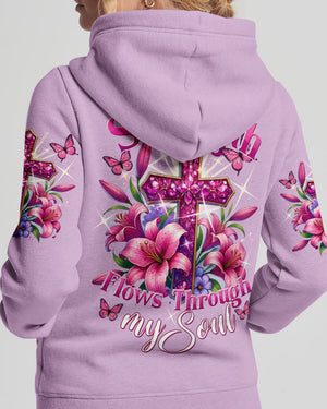 The Lord's Strength Flows Through My Soul Women's All Over Print Shirt - Tytd2502251