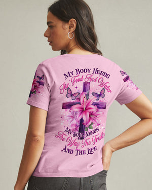 My Soul Needs The Way The Truth Women's All Over Print Shirt - Tytd2503252