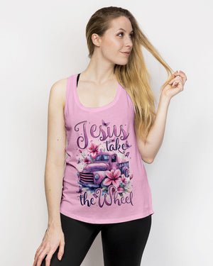 Jesus Take The Wheel Lilies Women's All Over Print Shirt - Tytd2509242