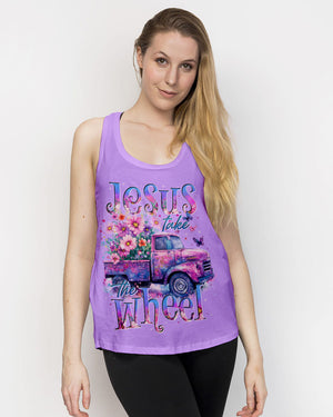 Jesus Take The Wheel Women's All Over Print Shirt - Tytd2512241