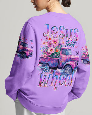 Jesus Take The Wheel Women's All Over Print Shirt - Tytd2512241