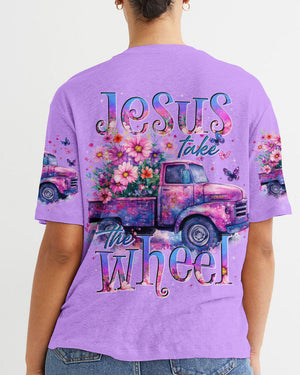 Jesus Take The Wheel Women's All Over Print Shirt - Tytd2512241