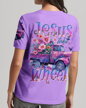 Jesus Take The Wheel Women's All Over Print Shirt - Tytd2512241