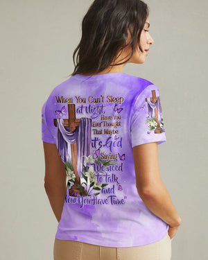 When You Can't Sleep At Night Women's All Over Print Shirt - Tytd2608243