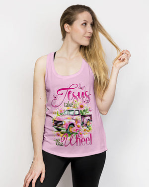 Jesus Take The Wheel Women's All Over Print Shirt - Tytd2802253