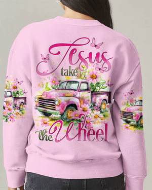 Jesus Take The Wheel Women's All Over Print Shirt - Tytd2802253