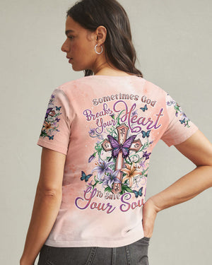 Breaks Your Heart To Save Your Soul Women's All Over Print Shirt - Tytd2908241