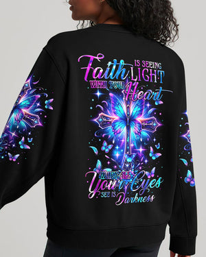 Faith Is Seeing Light Women's All Over Print Shirt - Tytm0103243