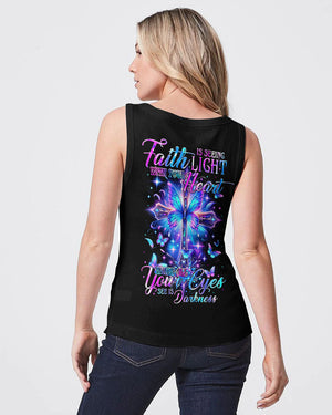 Faith Is Seeing Light Women's All Over Print Shirt - Tytm0103243