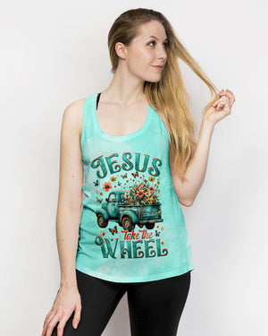 Jesus Take The Wheel Women's All Over Print Shirt - Tytm0304253