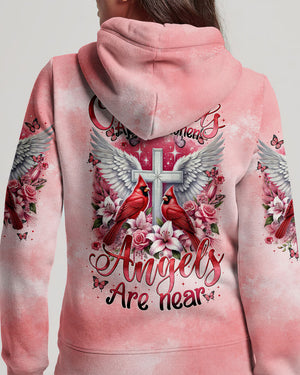 Cardinals Appear When Angels Are Near Women's All Over Print Shirt - Tytm0401253