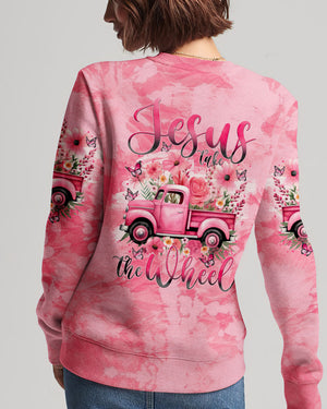 Jesus Take The Wheel Tie Dye Women's All Over Print Shirt - Tytm0405241