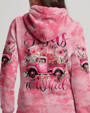 Jesus Take The Wheel Tie Dye Women's All Over Print Shirt - Tytm0405241
