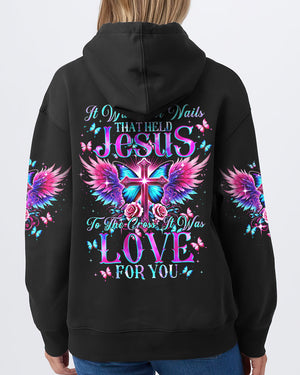 It Was Not Nails That Held Jesus To The Cross Women's All Over Print Shirt - Tytm0407244