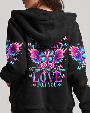 It Was Not Nails That Held Jesus To The Cross Women's All Over Print Shirt - Tytm0407244