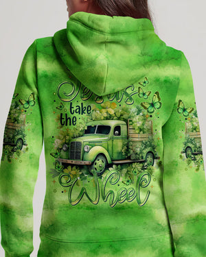 Jesus Take The Wheel Women's All Over Print Shirt - Tytm0501243