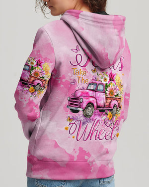 Jesus Take The Wheel Women's All Over Print Shirt - Tytm0509242